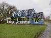 blue house