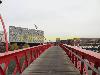red pedastrian Br&uuml;cke