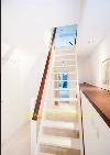white Treppe
