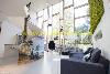 modern Wohnzimmer mit a lot of daylight