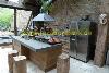 moderne K�che mit Holz