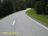 Windy mountain Stra&szlig;e in Switzerland mountain pass