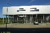 Moderne Alluminum building on stelts
