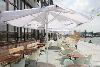 Cantine Cafe und Restaurant overlooking the harbour Terrasse terace
