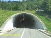 highway through Tunnel in Switserland