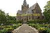 Church seen from the cemetry