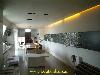 K&uuml;che und dining hall in penthouse