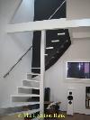 Treppe in modern Wohnung