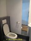 Toilette in Dachboden