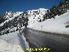 Winter Stra&szlig;e in the mountains