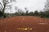 Private tennis-court