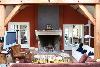 Wohnzimmer mit fireplace