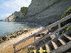 Beach und cliffs