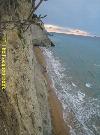 Beach und cliffs