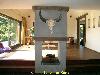Wohnzimmer mit fireplace