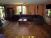 Wohnzimmer mit parquet floor