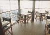 Moderne restaurant at the watersite