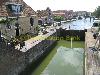 Sluice oder water lock