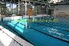 Schwimmbad mit underwater window