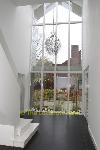 Flur mit glasswall